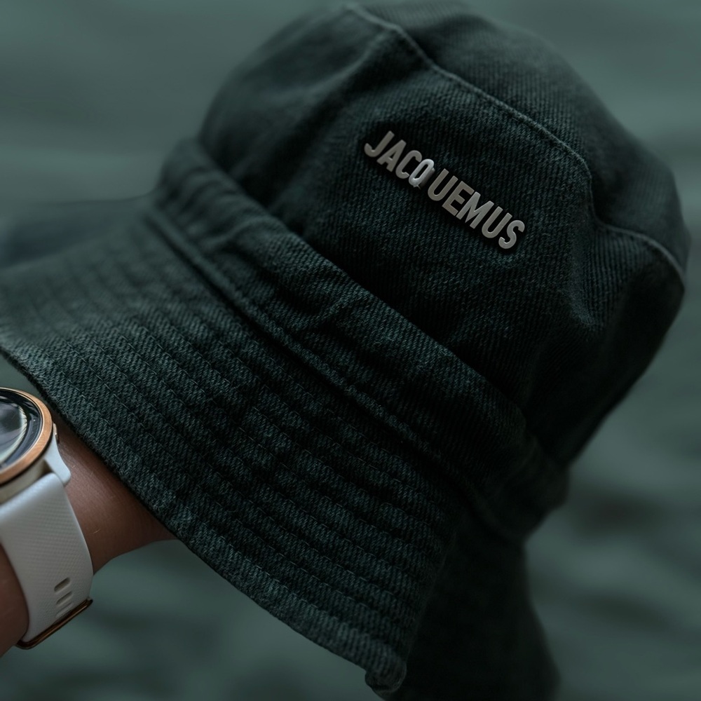 JACQUEMUS Green Bucket Hat - Picture 2 of 5